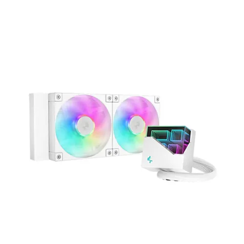 Tản Nhiệt Nước DeepCool LT240 WH ARGB 240mm – Màu Trắng